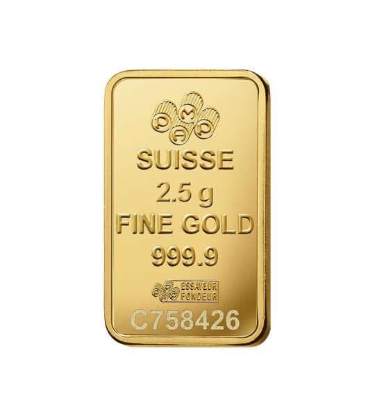 2.5GR PAMP 999.9 GOLD